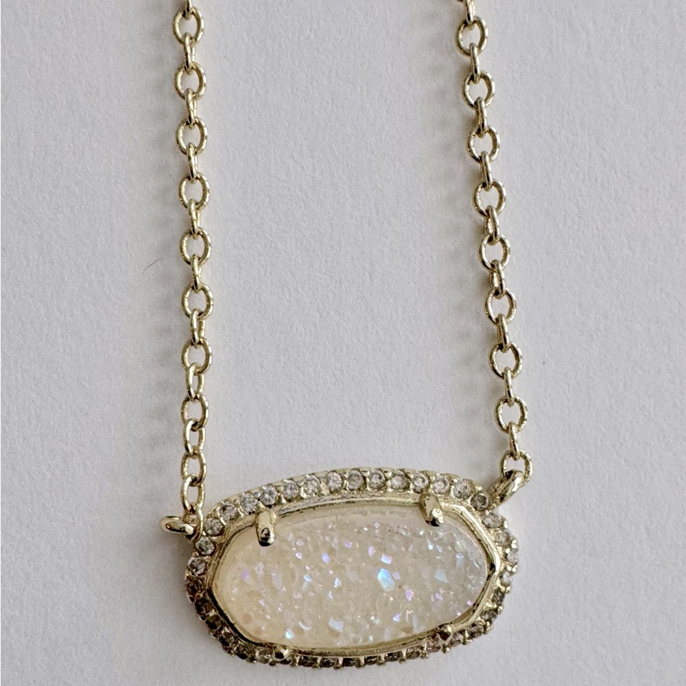 Kendra Scott Elisa Lux gold necklace